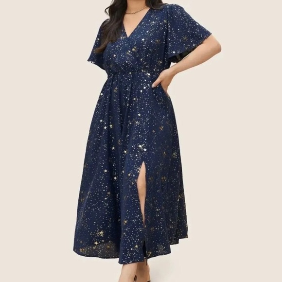 BloomChic Dresses & Skirts - Bloomchic Size 1X 14/16 Star Print Dress